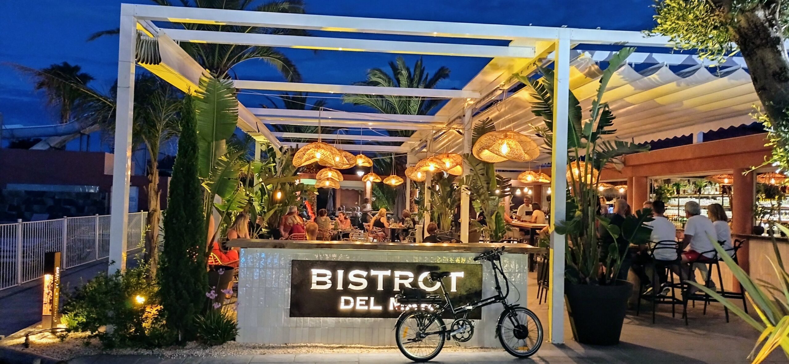 « Bistrot Del Mar » Restaurant et bar du camping